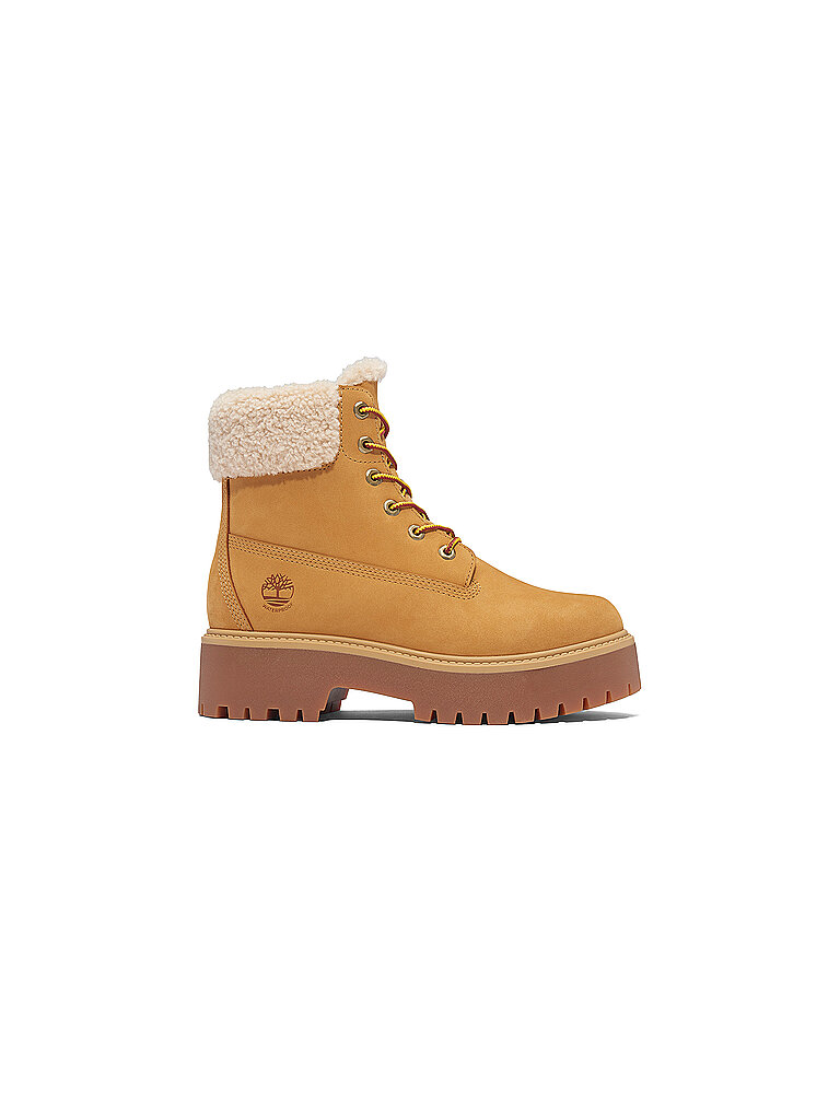 TIMBERLAND Schnürboots STONE STREET MID WARM LINED WATERPROOF camel | 37
