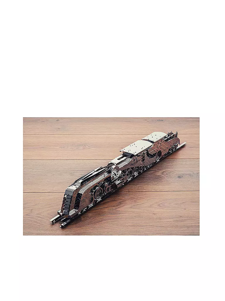 TIME FOR MACHINE | 3D Bausatz - Dazzling Steamliner (Lokomotive) | keine Farbe
