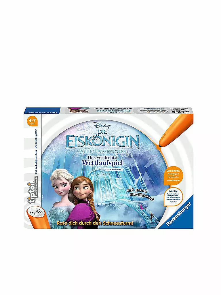 TIPTOI | Die Eiskönigin - Völlig Unverfroren - Das verdrehte Wettlaufspiel  | keine Farbe