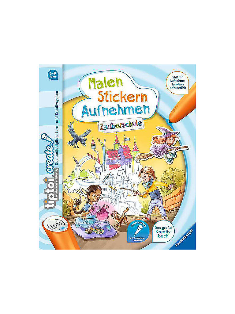 TIPTOI | tiptoi® CREATE Malen Stickern Aufnehmen: Zauberschule | keine Farbe