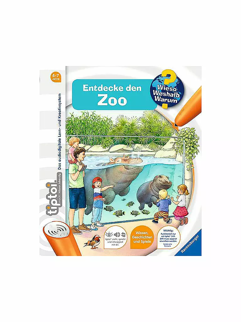 TIPTOI | tiptoi® Entdecke den Zoo | keine Farbe