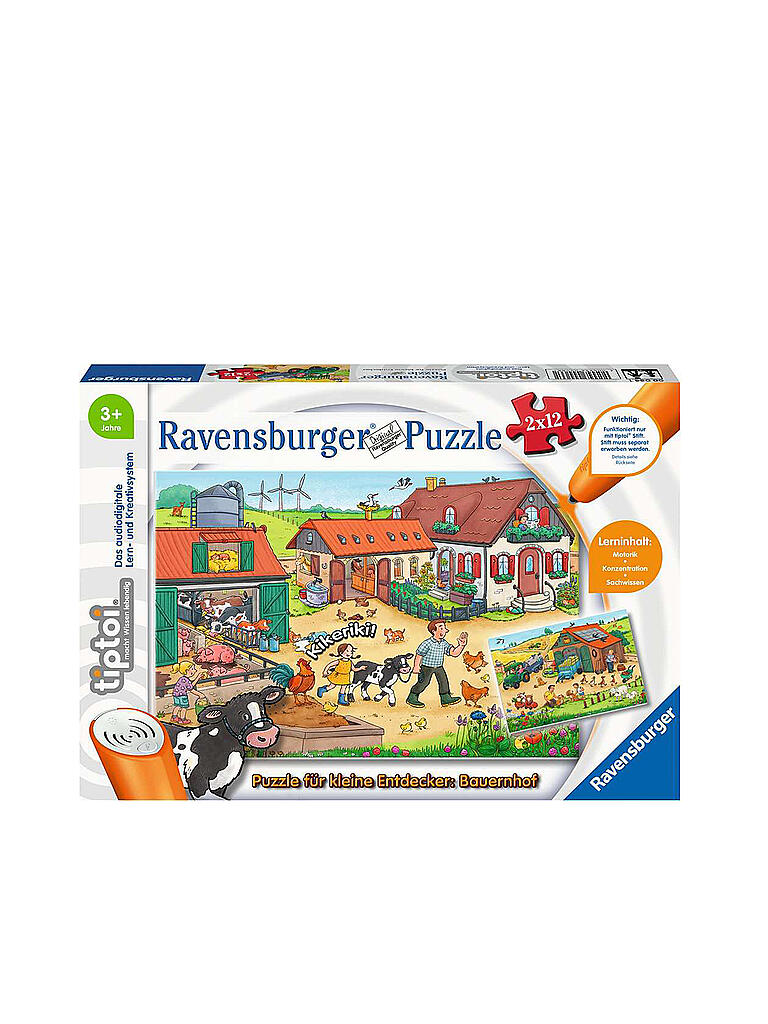 TIPTOI | tiptoi® Puzzle für kleine Entdecker: Bauernhof | keine Farbe