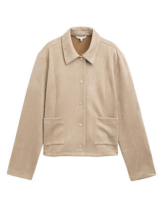 TOM TAILOR | Jacke in Lederoptik 