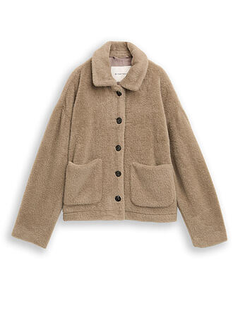 TOM TAILOR | Jacke in Felloptik 