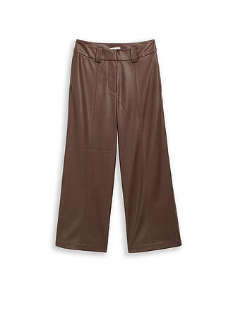 TOM TAILOR | Culotte in Lederoptik
