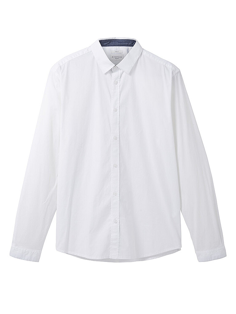 TOM TAILOR Hemd weiss | S