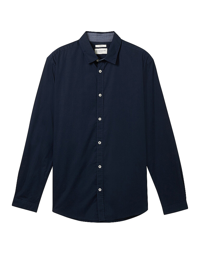 TOM TAILOR Hemd Regular Fit blau | XL