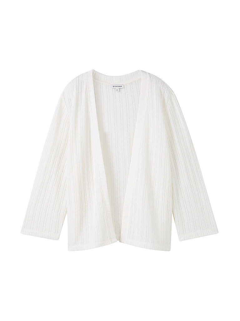Strickjacke weiss L damen