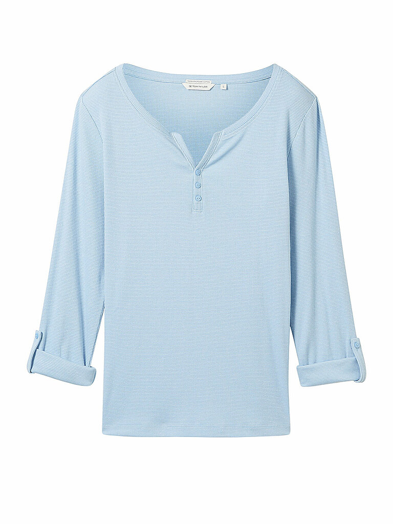 Langarmshirt hellblau XS damen