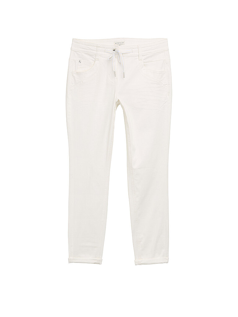 TOM TAILOR Hose Tapered Relaxed Fit 7/8 creme | 44/L28