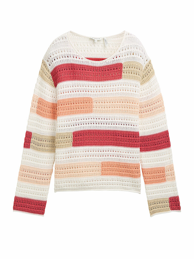TOM TAILOR Pullover creme | S