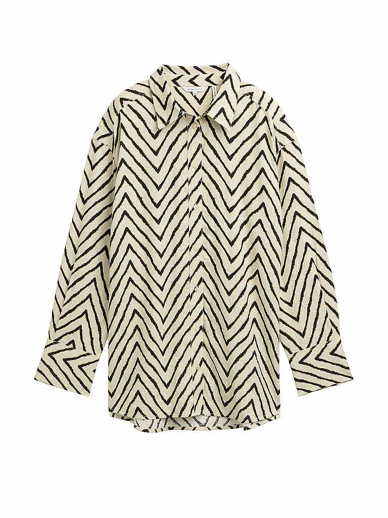 Leinenbluse beige 34 damen