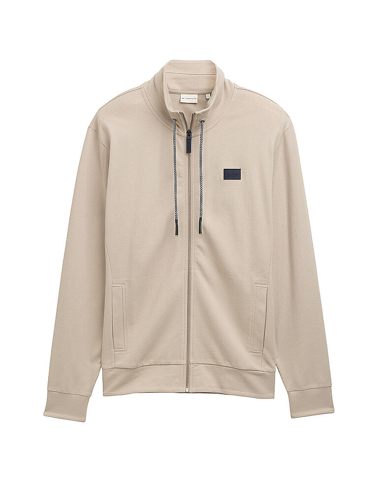 TOM TAILOR Sweatjacke  beige | XXL