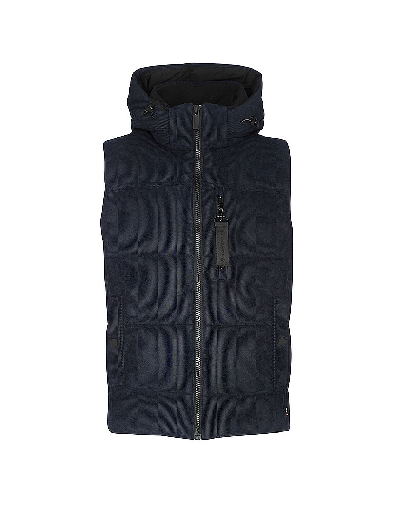 Steppgilet blau S herren