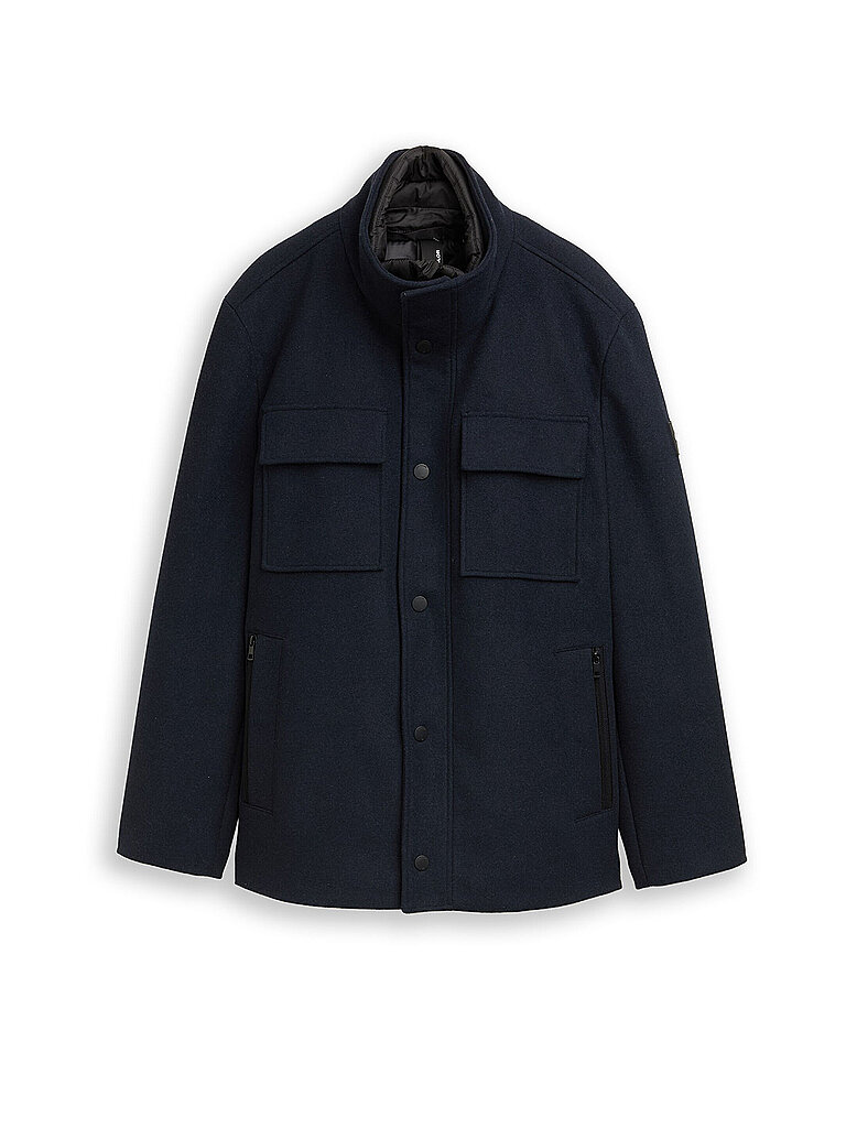 TOM TAILOR Mantel 2-in-1 dunkelblau | XL