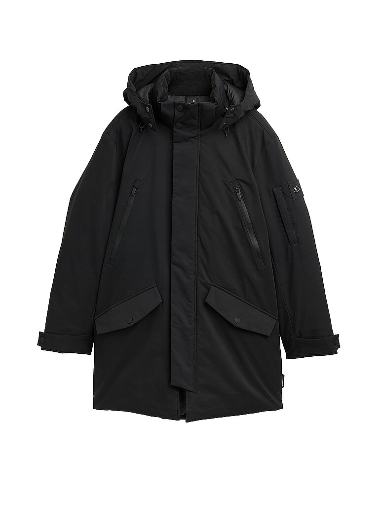 TOM TAILOR Parka schwarz | L