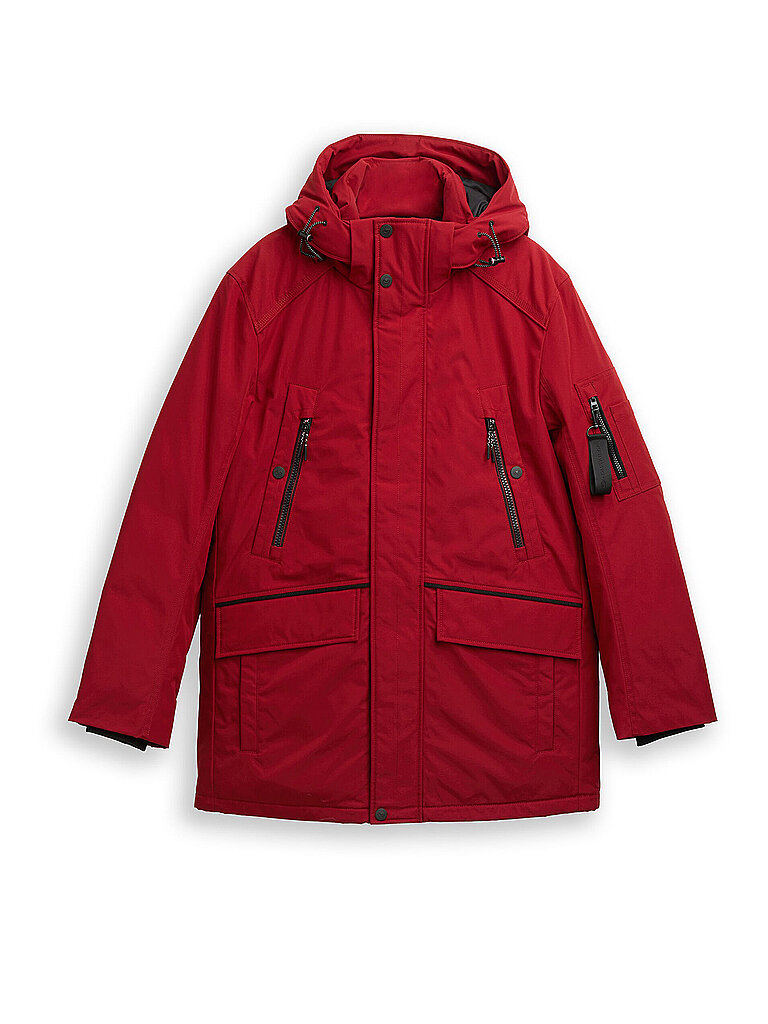 TOM TAILOR Parka rot M herren