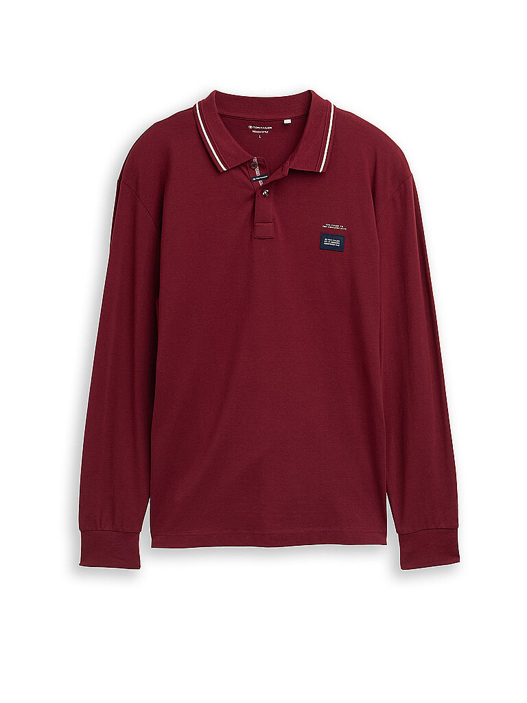 Poloshirt rot M herren