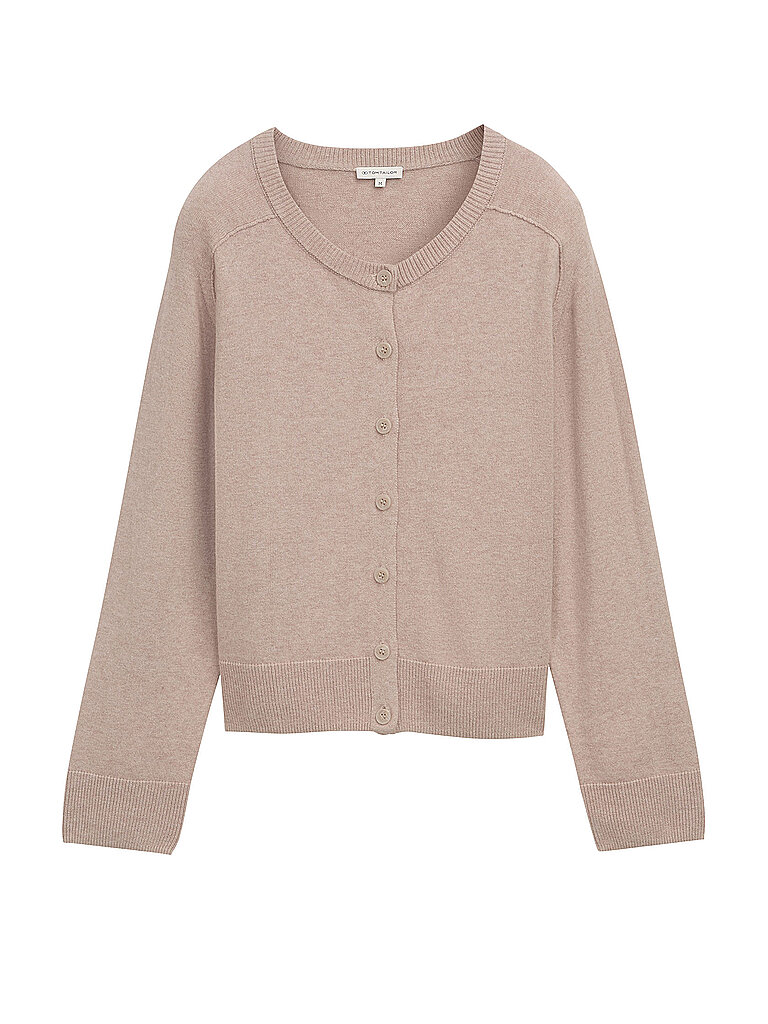 Strickjacke beige L damen