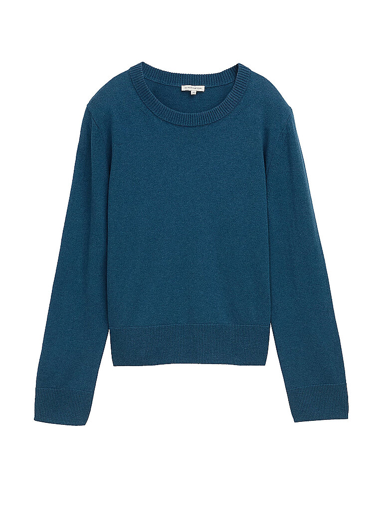 TOM TAILOR Pullover  petrol | S
