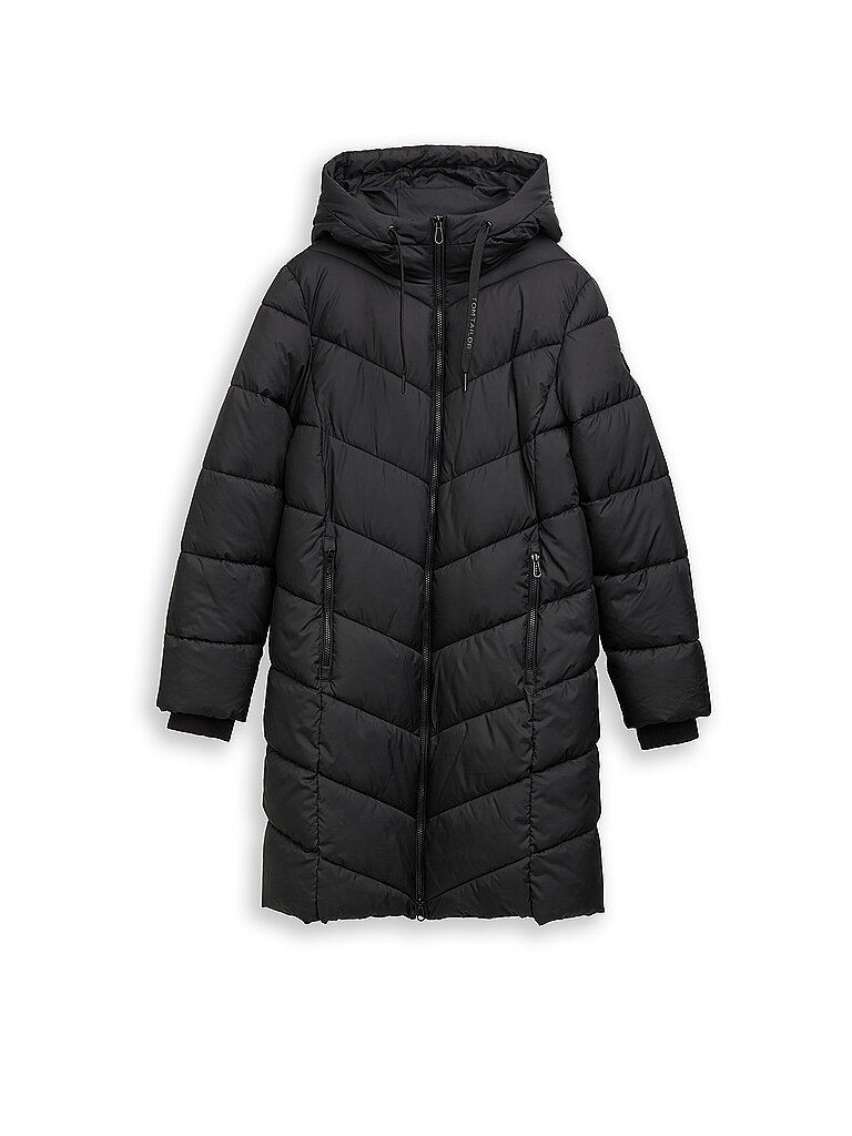Steppmantel schwarz L damen