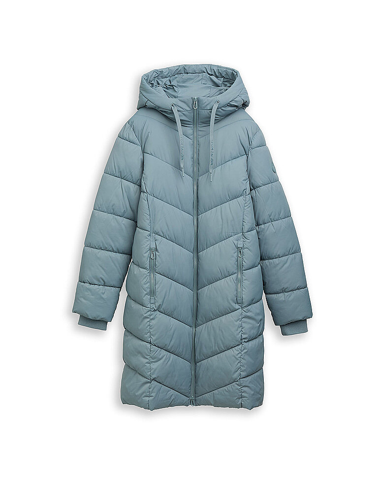 Steppmantel petrol L damen