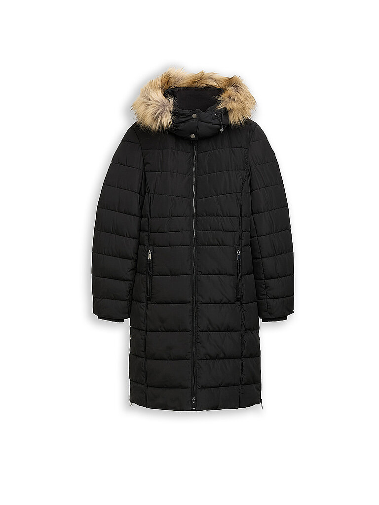 Steppmantel schwarz XXL damen