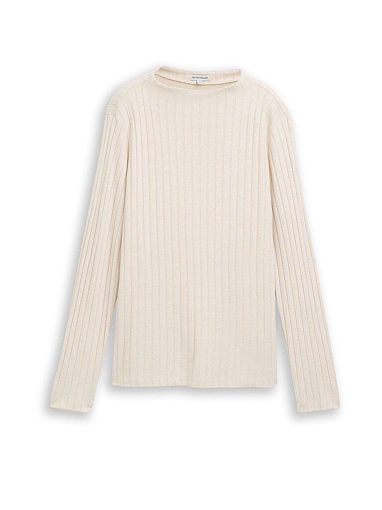 Langarmshirt beige M damen