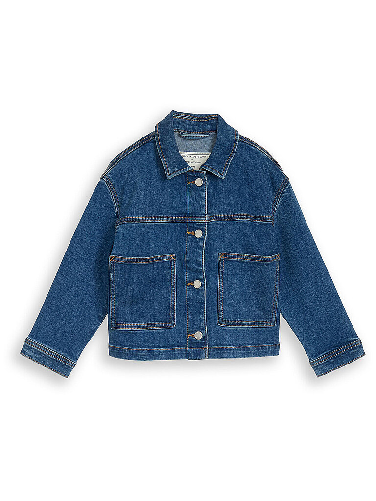 TOM TAILOR Mädchen Jeansjacke  blau | 104-110