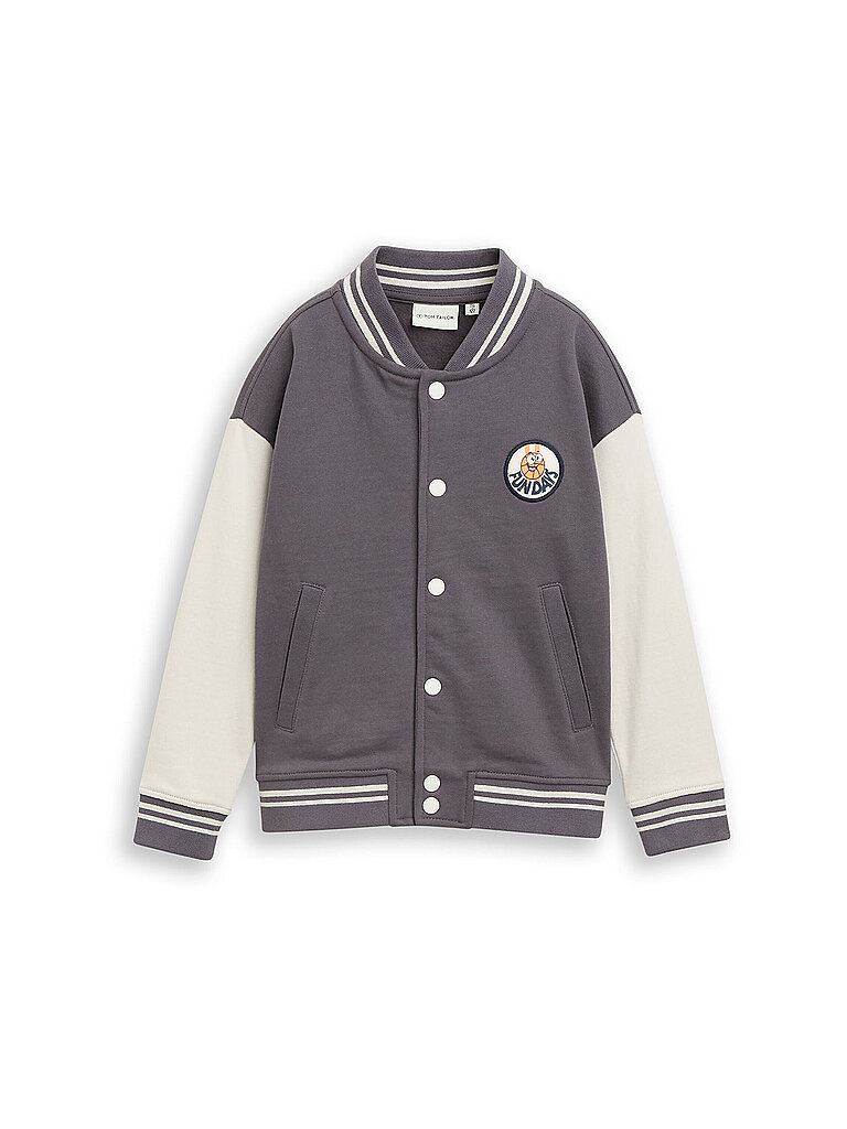 TOM TAILOR Jungen Sweatjacke  grau | 92-98