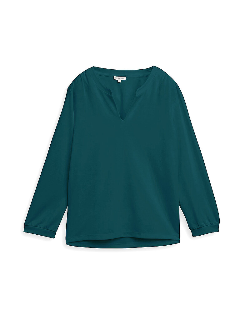 Langarmshirt petrol XL damen