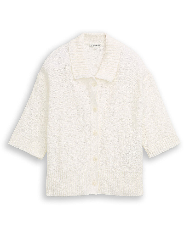 Strickjacke weiss S damen