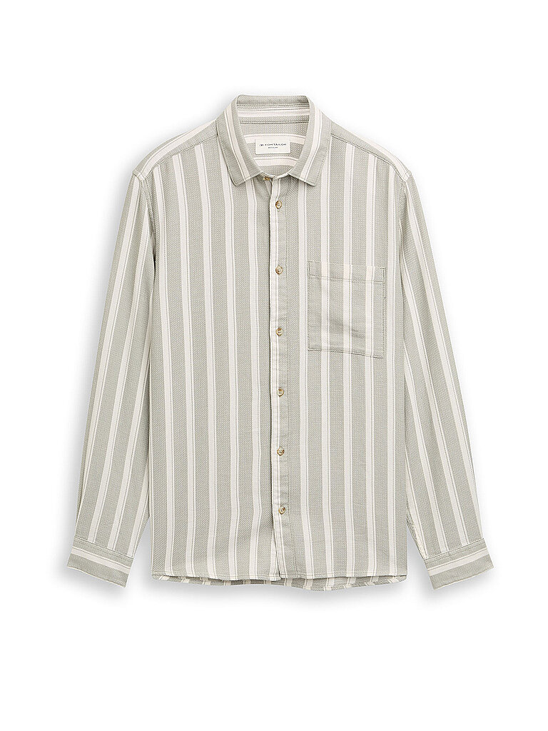 TOM TAILOR Hemd  grau | M