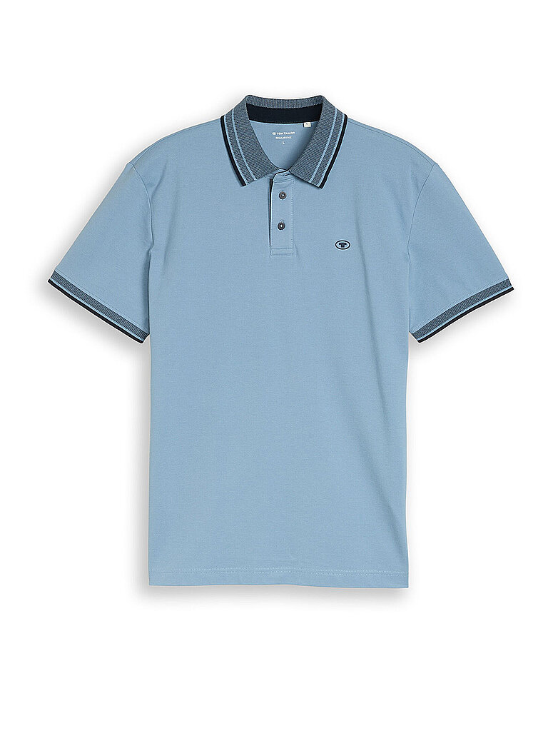 Poloshirt hellblau L herren