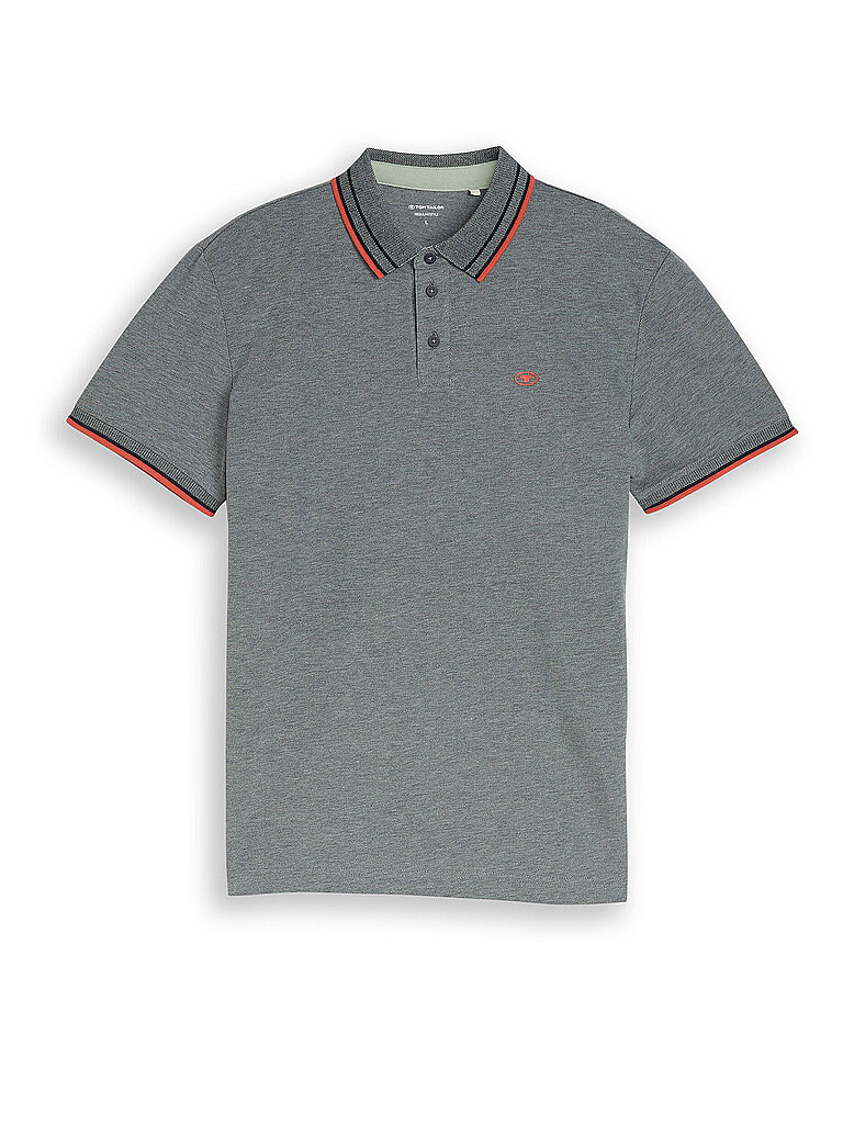 Poloshirt grau L herren