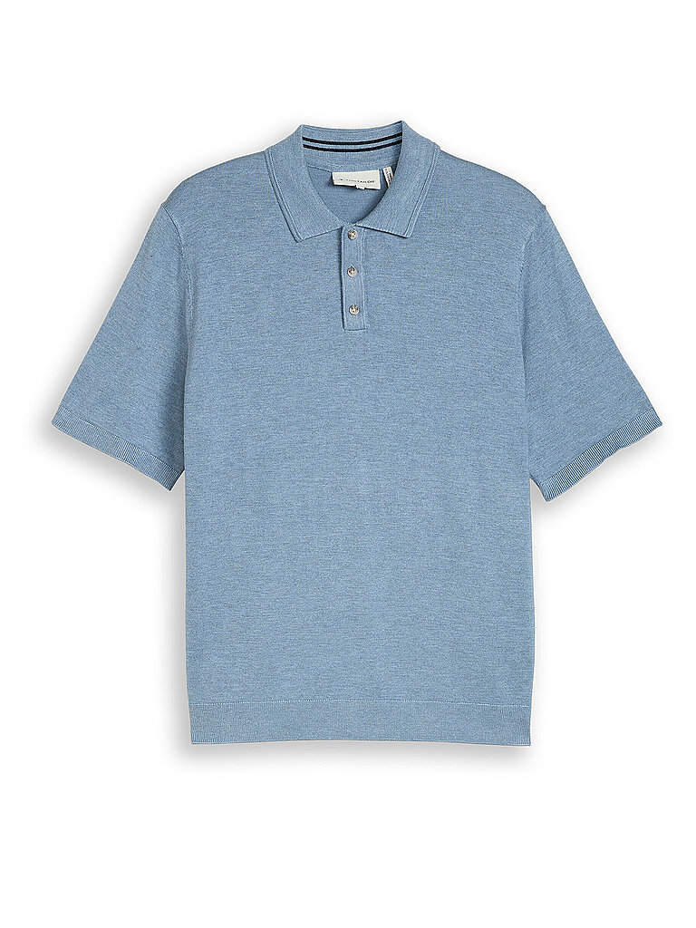 Poloshirt blau L herren