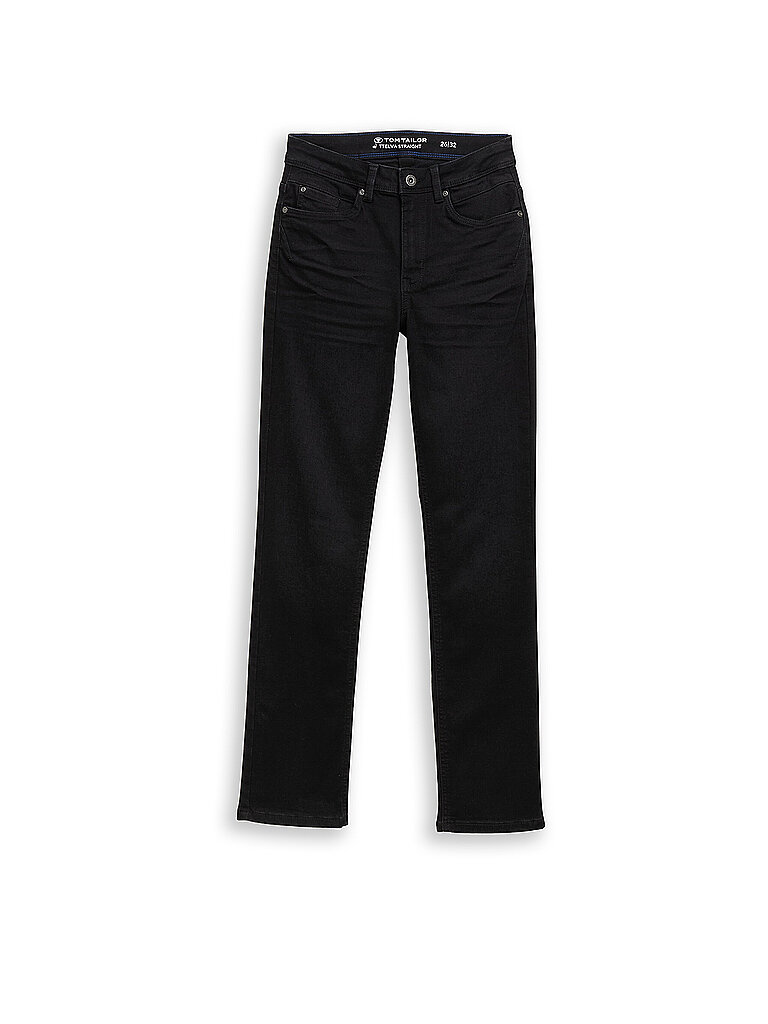 Jeans Straight Fit TTELVA schwarz 33/L32 damen