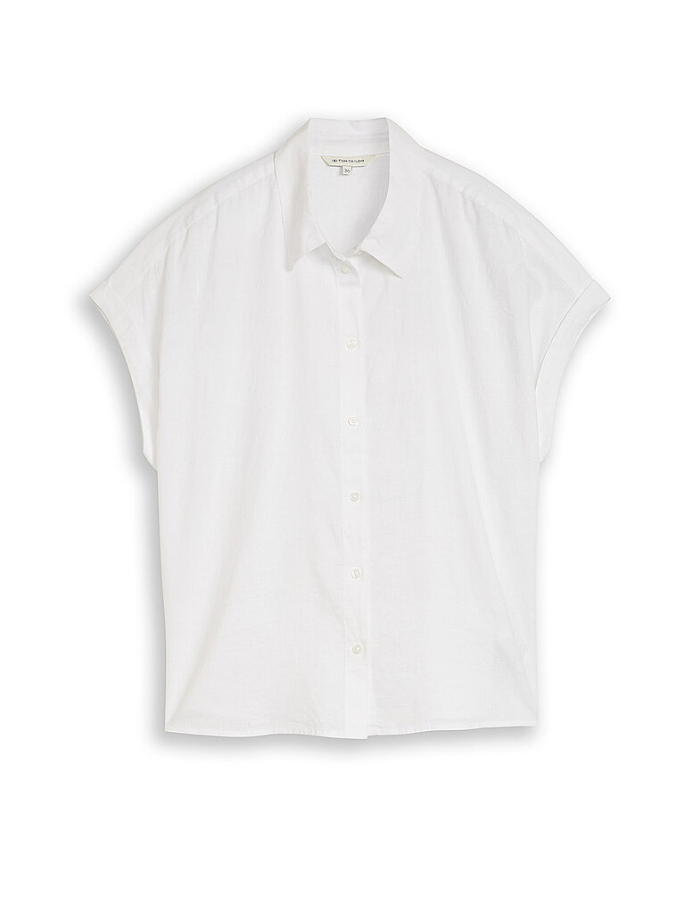 TOM TAILOR Bluse  weiss | 36