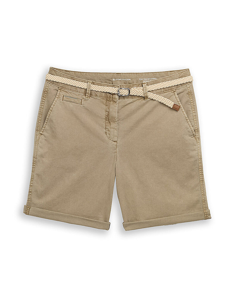 TOM TAILOR Shorts camel 36 damen
