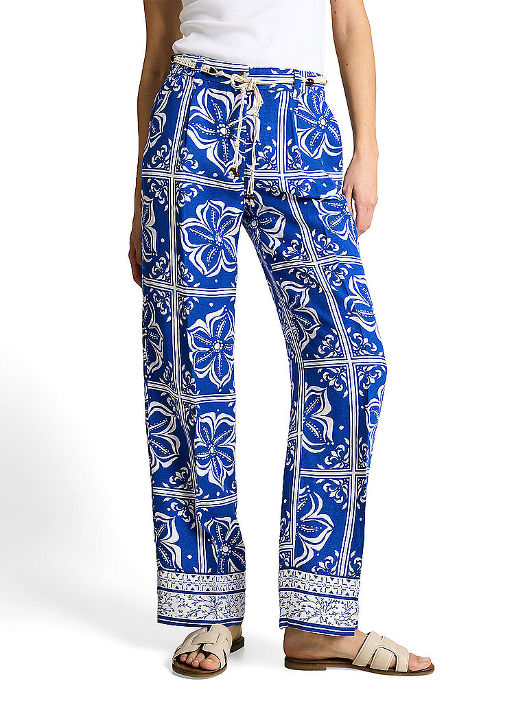 Marlenehose blau 34/L30 damen