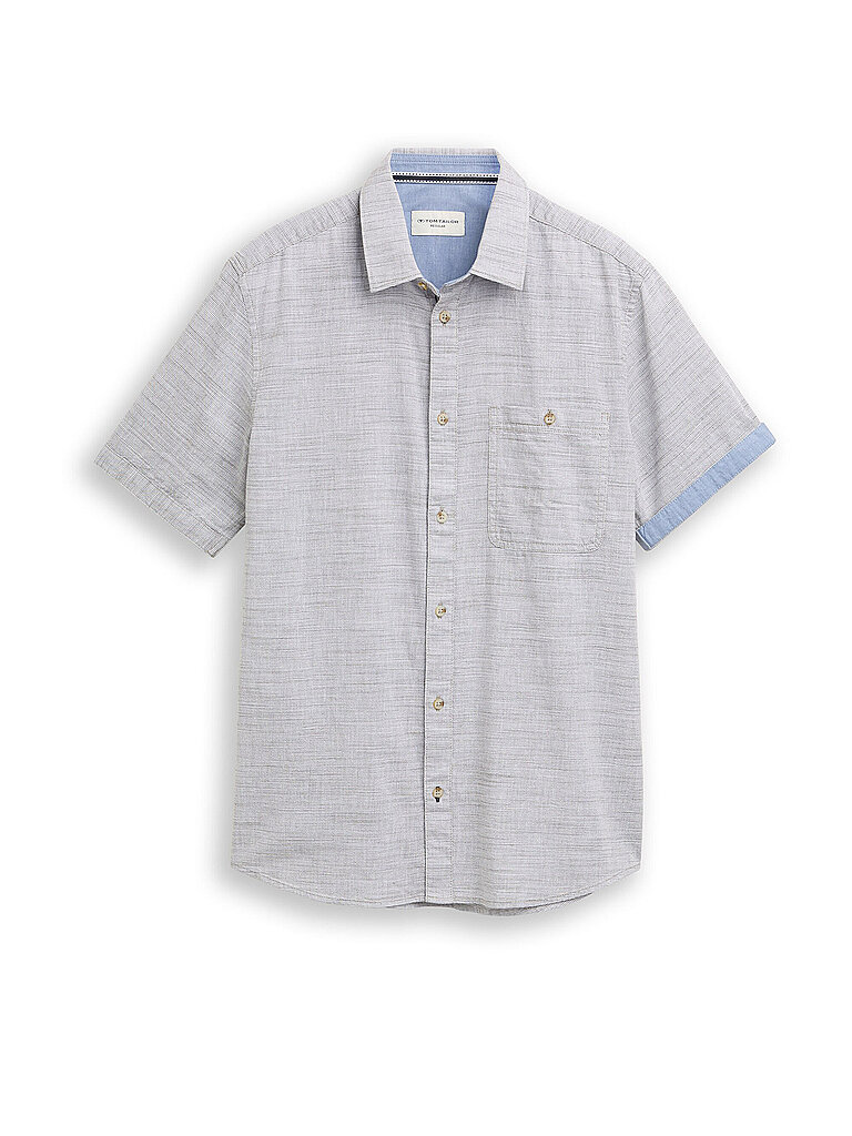 TOM TAILOR Hemd  hellblau | L
