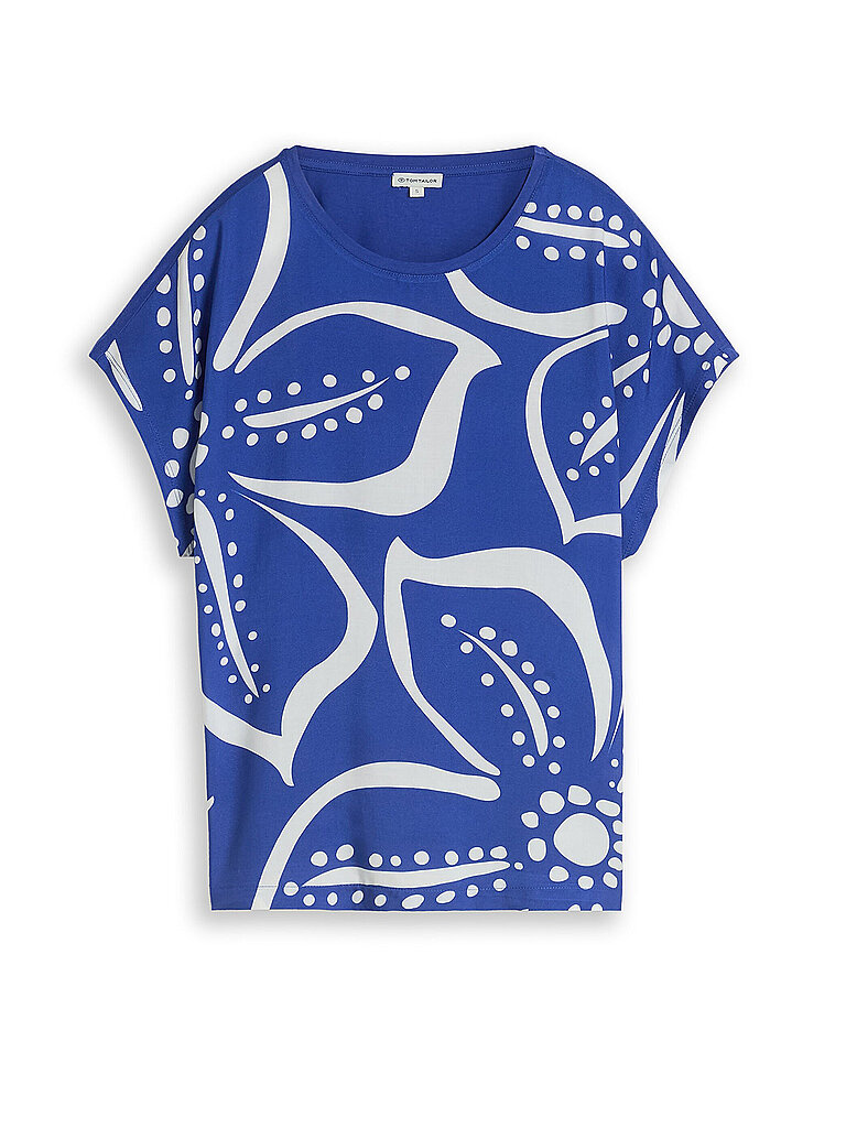 TOM TAILOR T-Shirt blau L damen