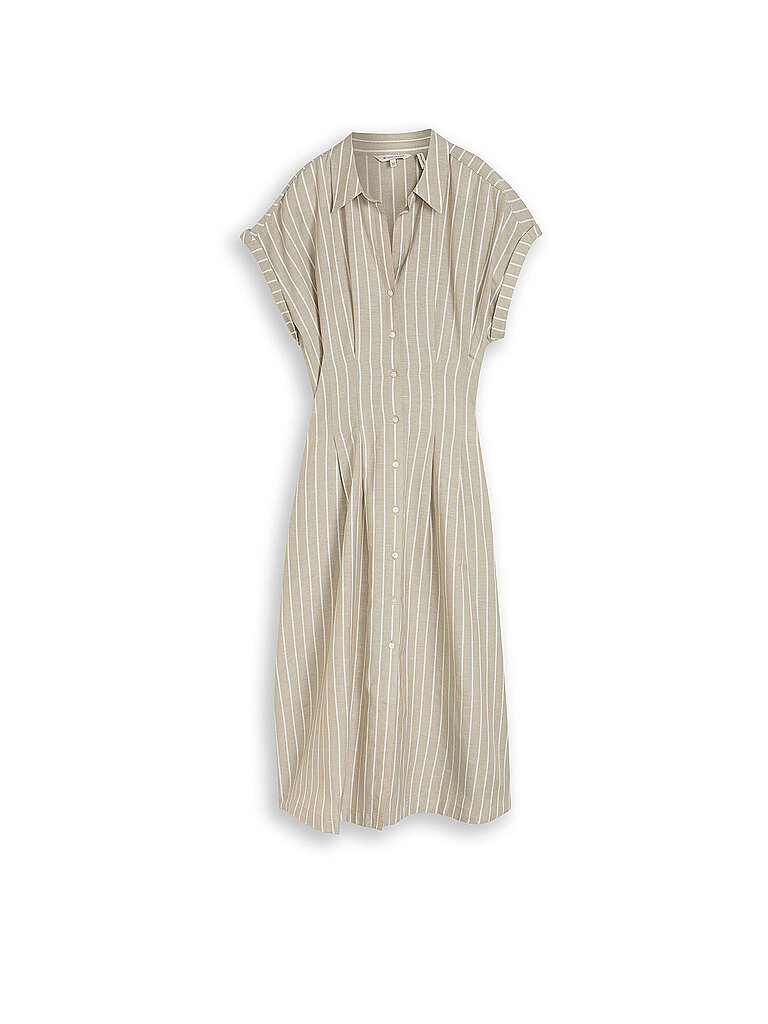 TOM TAILOR Midikleid  beige | 42