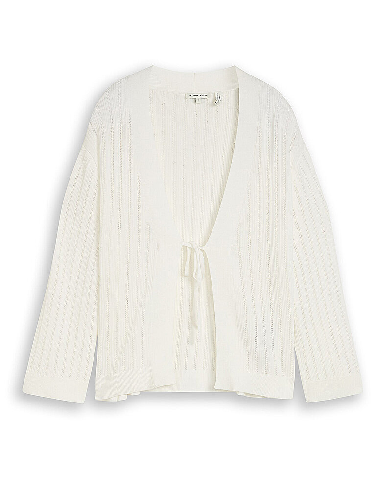 Strickjacke weiss S damen