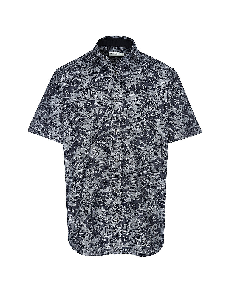 TOM TAILOR Hemd Regular Fit  blau | M