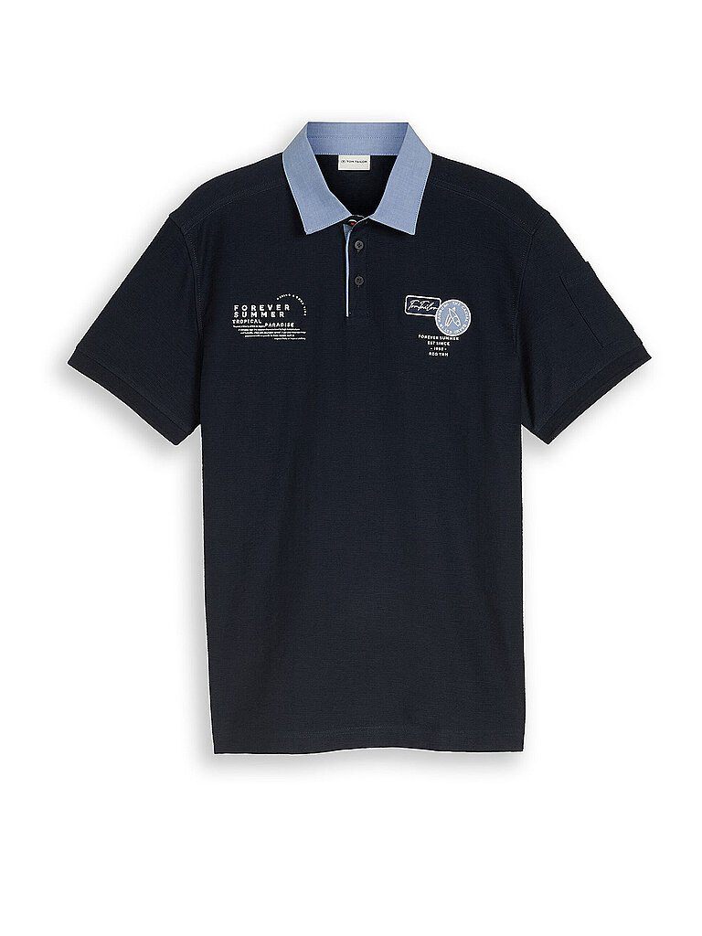 Poloshirt blau M herren