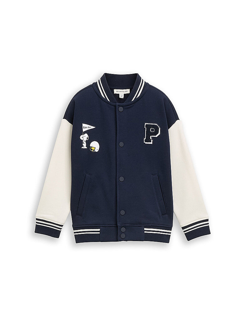 TOM TAILOR Jungen Sweatjacke  dunkelblau | 104-110