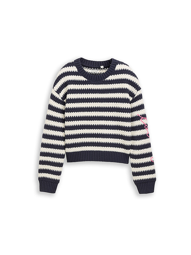 TOM TAILOR Mädchen Pullover dunkelblau | 152