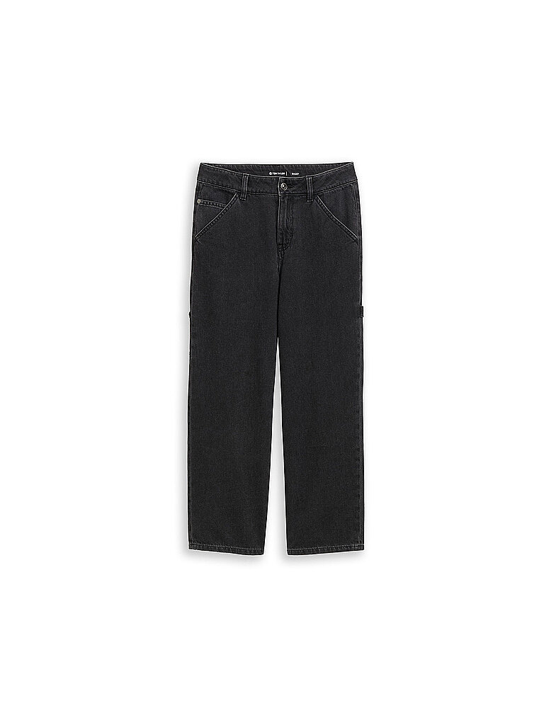 TOM TAILOR Jungen Jeans Tapered Fit schwarz | 164