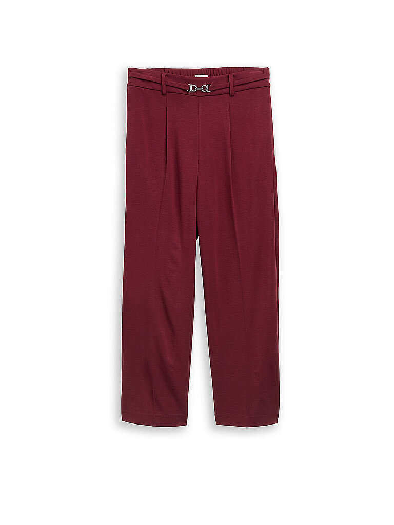 TOM TAILOR Hose 7/8  beere | 34/L28